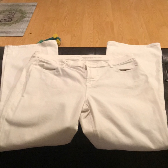 Old Navy Denim - White Flare Jeans Old Navy Denim - White Flare Jeans